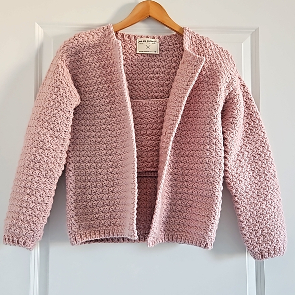 Crochet Jacket and Bralette set